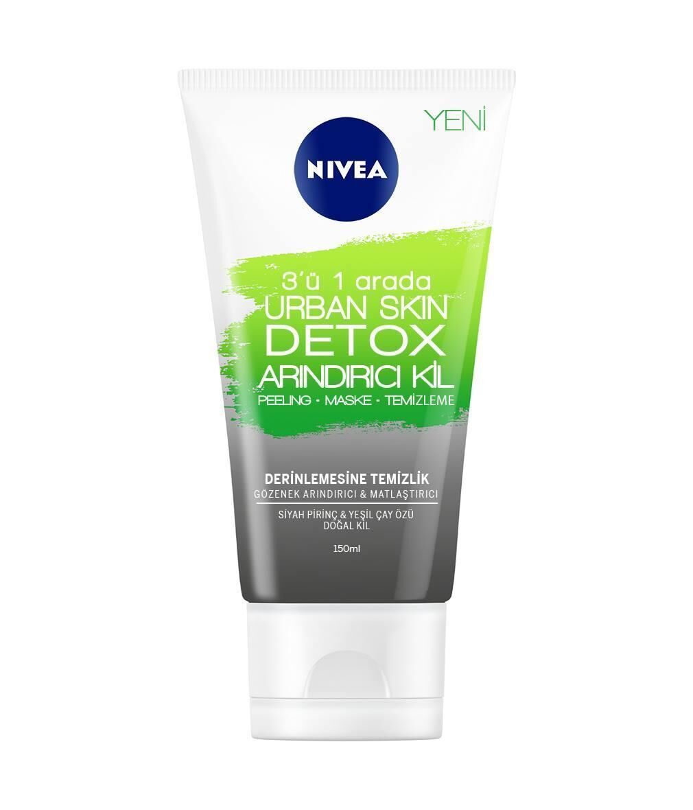 Nivea Urban Skin Detoks Arındırıcı Kil 150ml