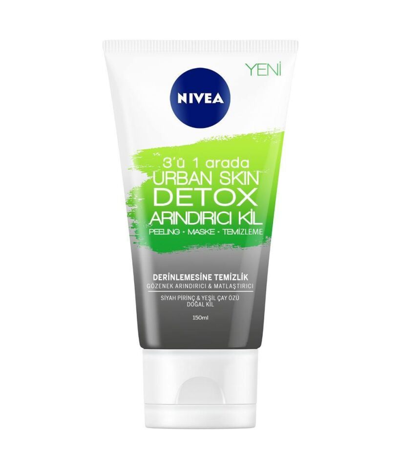 Nivea Urban Skin Detoks Arındırıcı Kil 150ml