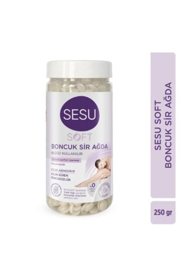 Sesu Boncuk Sir Ağda Soft 250gr- Bezsiz