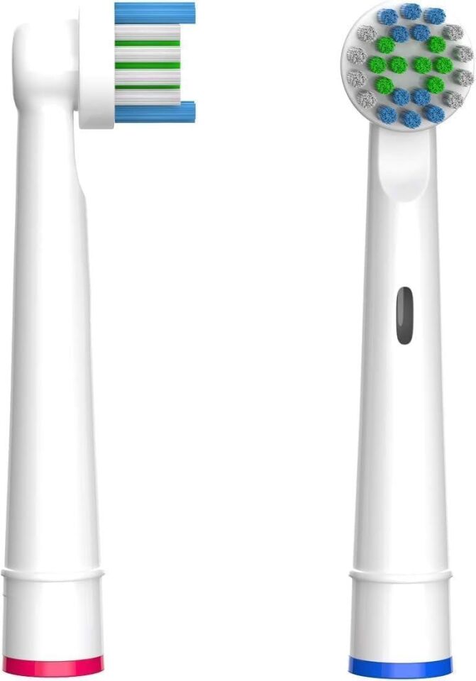 Soft Bristles Oral-B Uyumlu Yedek Diş Fırçası Başlıkları 4 Lü