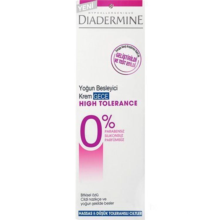Diadermine High Tolerance Gece Kremi 50ml