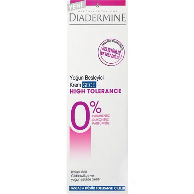 Diadermine High Tolerance Gece Kremi 50ml