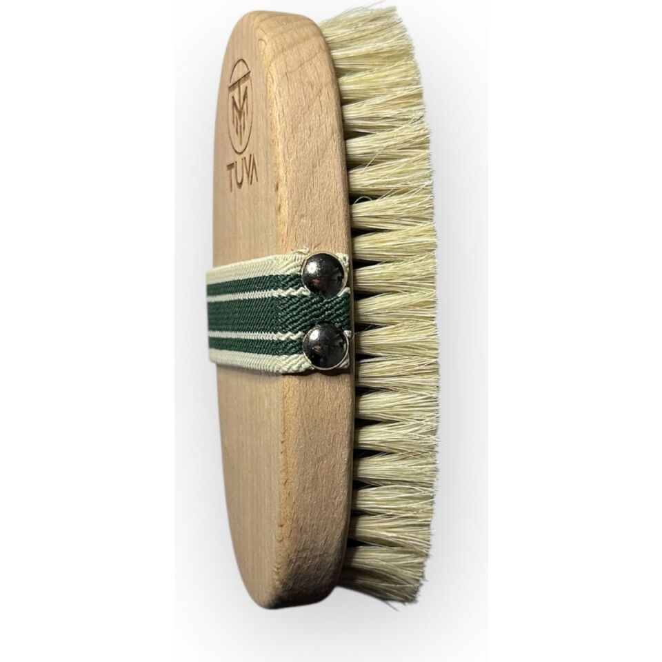 Tuva %100 Doğal At Kılı Fırçası - Doğal At Kılı Selülit Fırçası