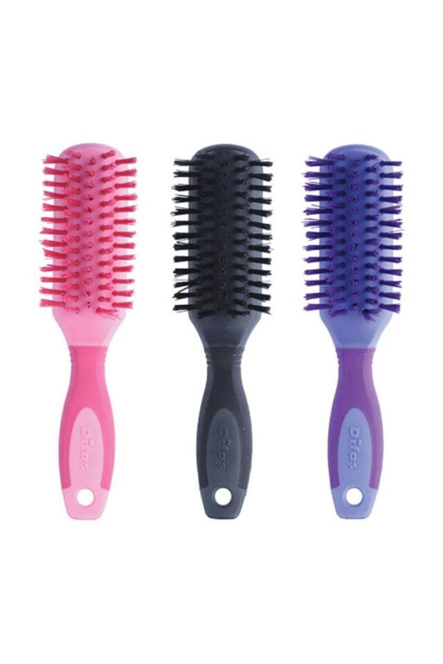 Difaş Saç Fırçası 3043 - Yuvarlak Kıl Frça Büyük