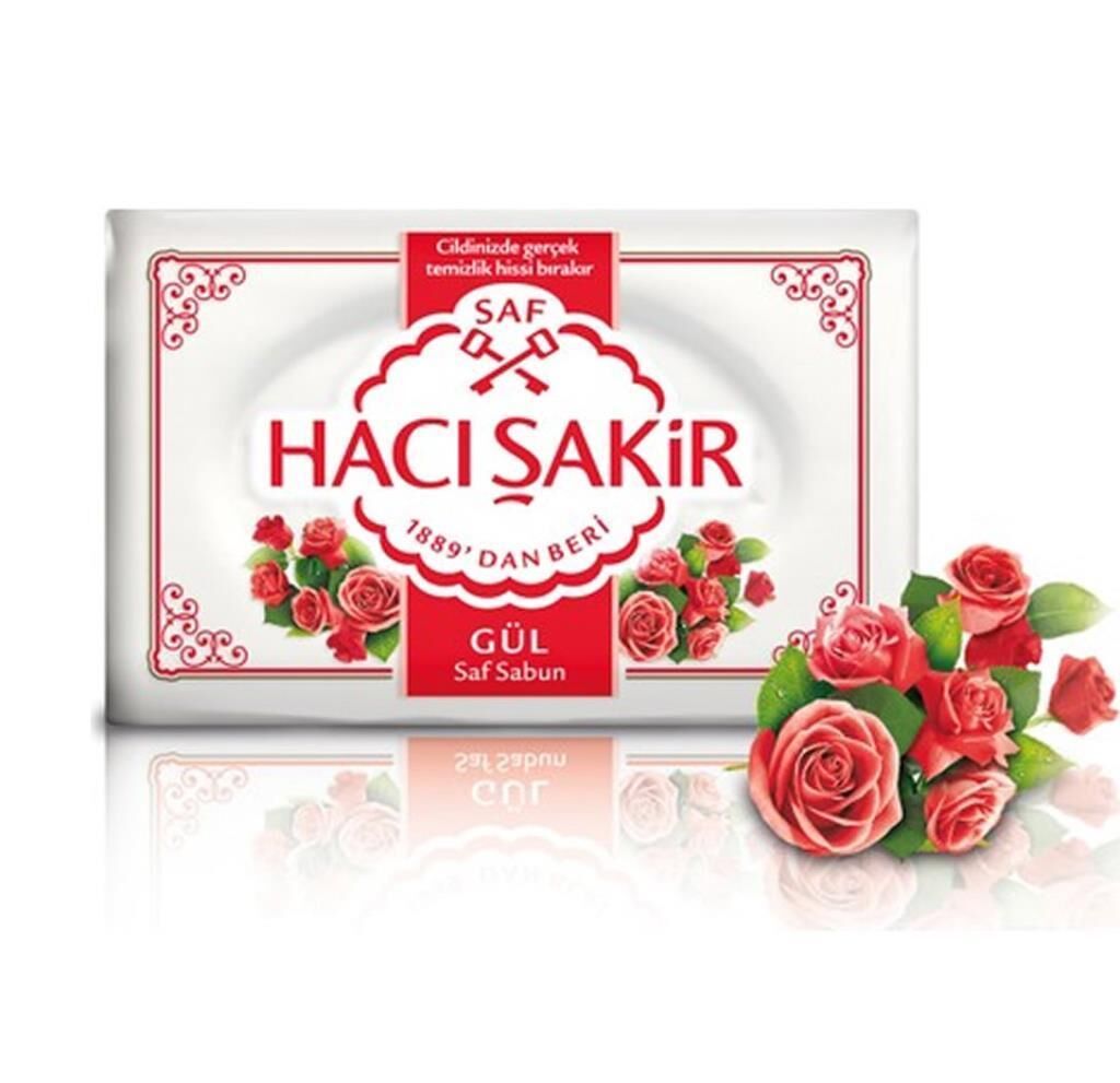 Hacı Şakir Katı Sabun 150 gr Gül