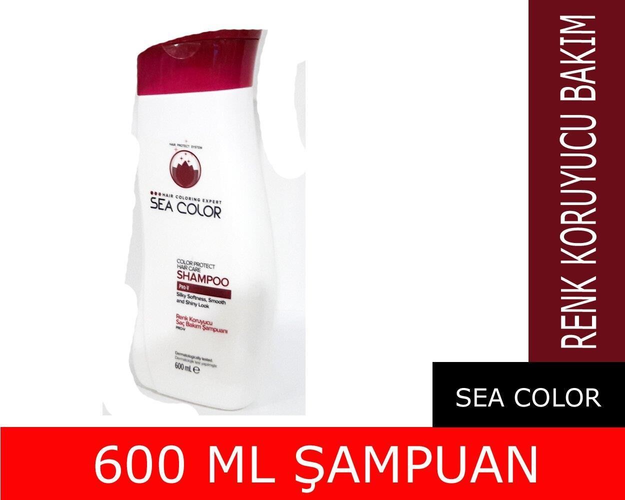 Sea Color Şampuan 600 ml RENK KORUYUCU