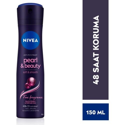 Nivea Deodorant 150 Ml Kadın Pearl Beauty Fine Fragrance,48 Saat Anti-perspirant Koruma