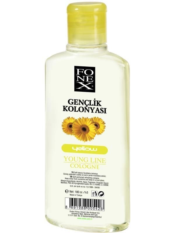 Fonex Gençlik Kolonyası Sarı 160 Ml Yellow Young