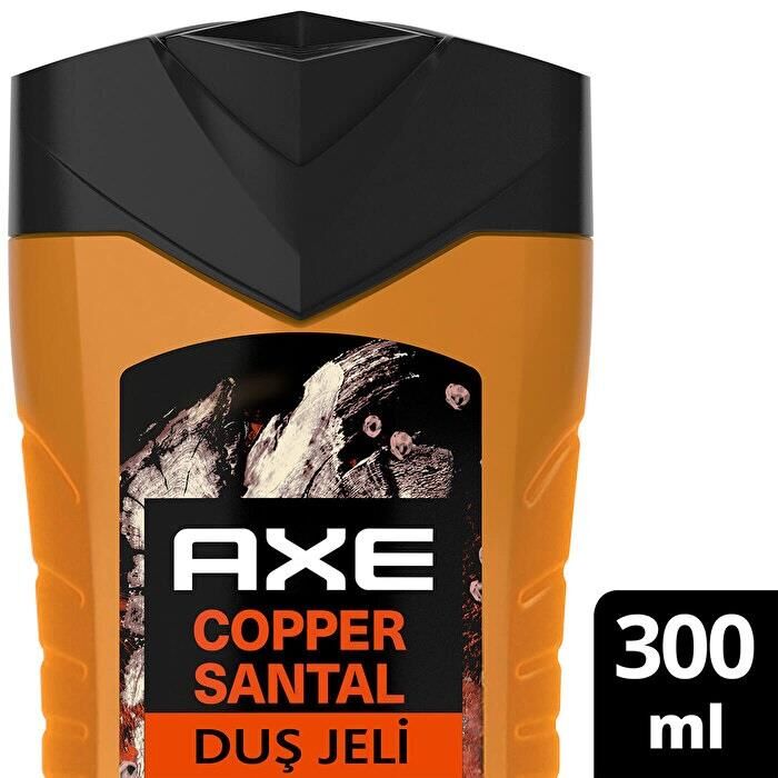 Axe Duş Jeli Copper Santal Premium Collectio 3 in 1 Sandal 300 Ml Yüz, Vücut , Saç