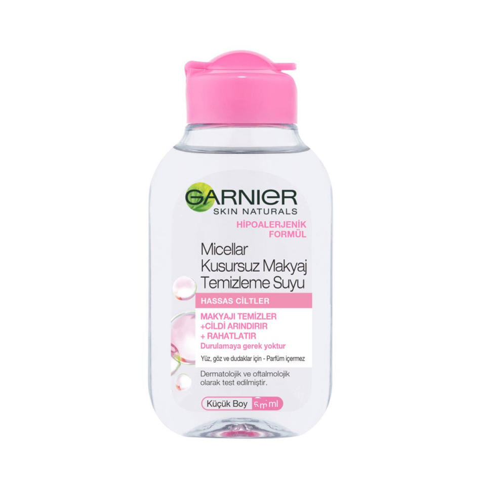Maybelline Maskara Falsies Push Up Drama Yoğun Siyah + Garnier Micellar 100 Ml
