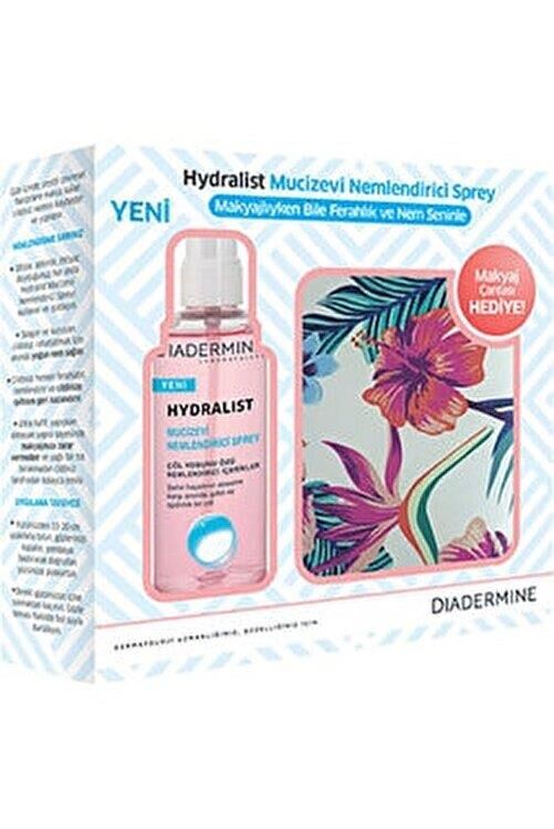 Diadermine Mucizevi Nemlendirici Bakım Spreyi - Hydralist Mist 100 ml + Çanta