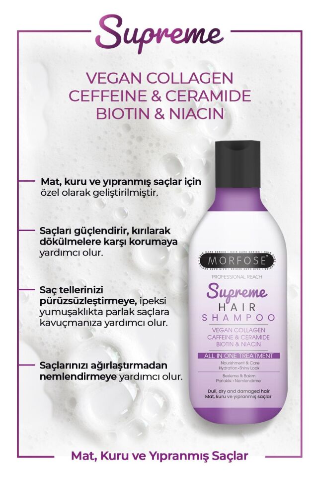 Morfose Supreme Saç Şampuan 300 Ml