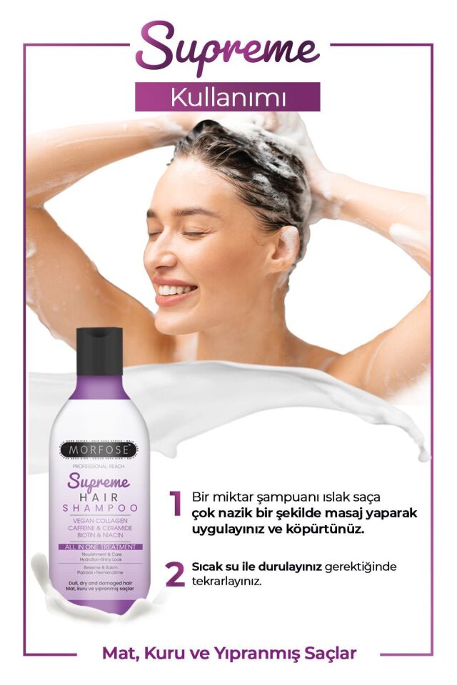 Morfose Supreme Saç Şampuan 300 Ml