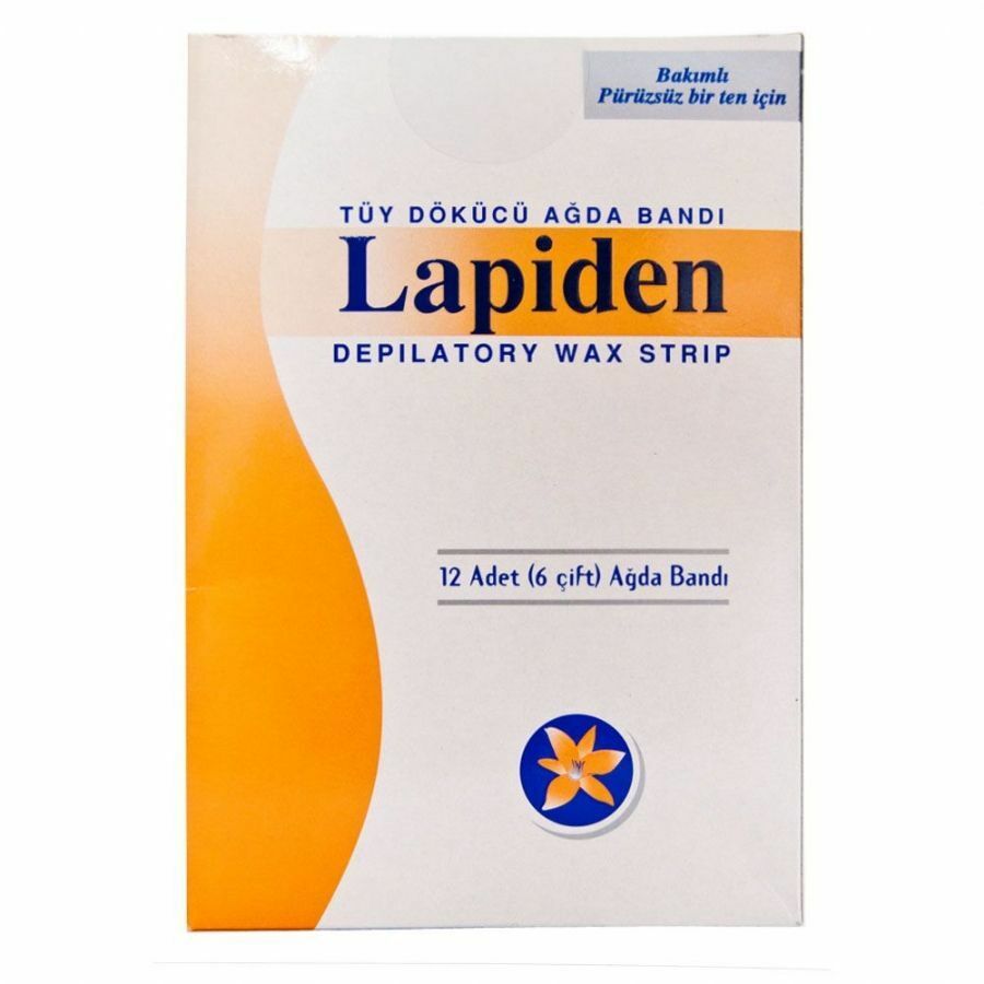Lapiden Yüz İçin Ağda Bandı 12 li