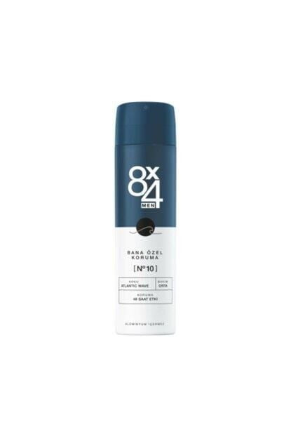 8x4 Bana Özel Koruma No:10 Atlantic Wave Erkek Deodorant 150ml