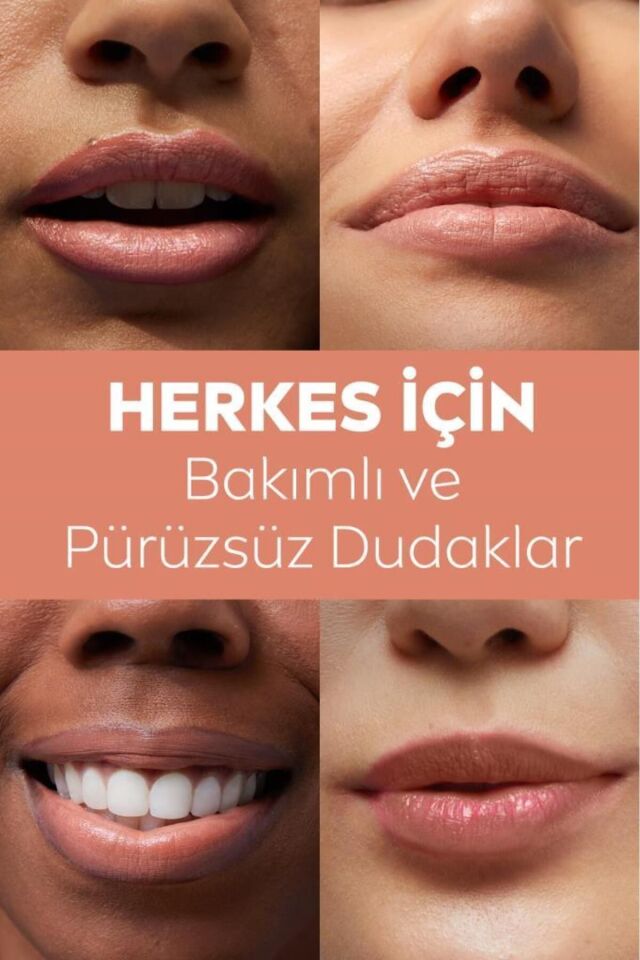Nivea Lip Balm Bakımlı ve Renkli Dudak Balmı Nude 4,8Gr Spf30,Doğal Yağlar,E Vitamini,Dudak Ve Yanaklar Için
