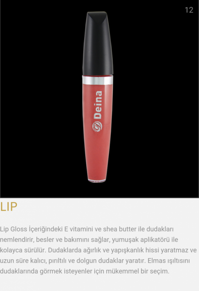 Deina Daylong Matte Lip Color Ruj 12