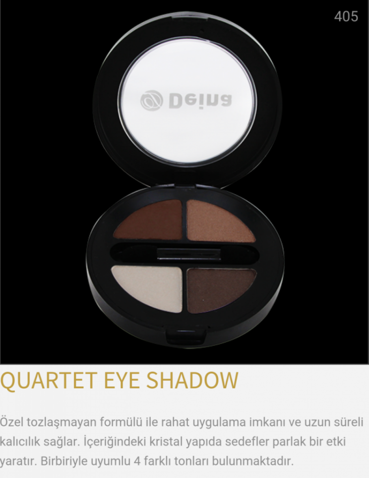 Deina Dörtlü Far 405 Kahve