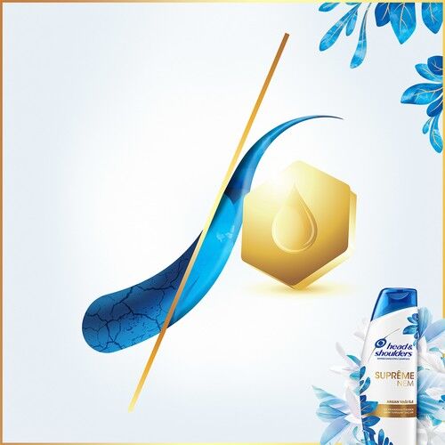 Head Shoulders Supreme Şampuan 300 Ml Nemlendirici Argan Yağlı
