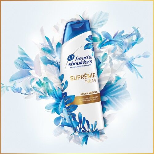 Head Shoulders Supreme Şampuan 300 Ml Nemlendirici Argan Yağlı