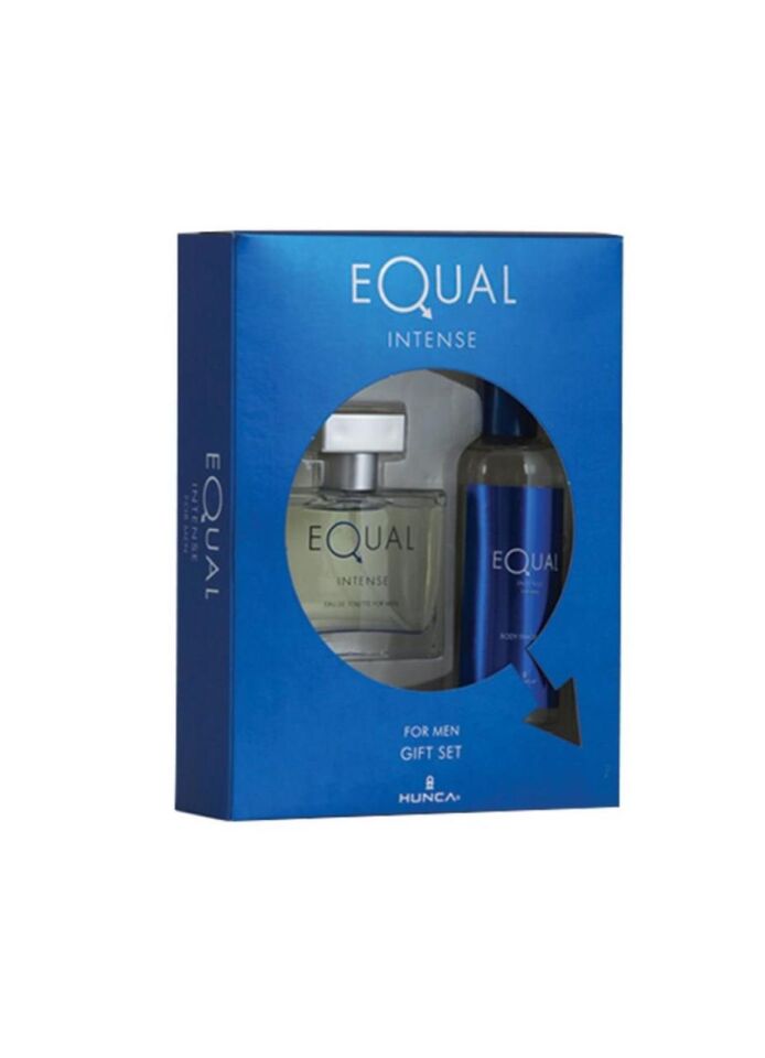 Equal Intense Edt 75 ml + 250 ml Vücut Spreyi Erkek Parfüm Seti