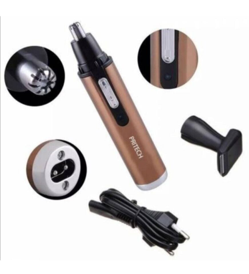 Pritech Rf-011 Şarjlı Kulak Burun Kıl Makinası 2in 1