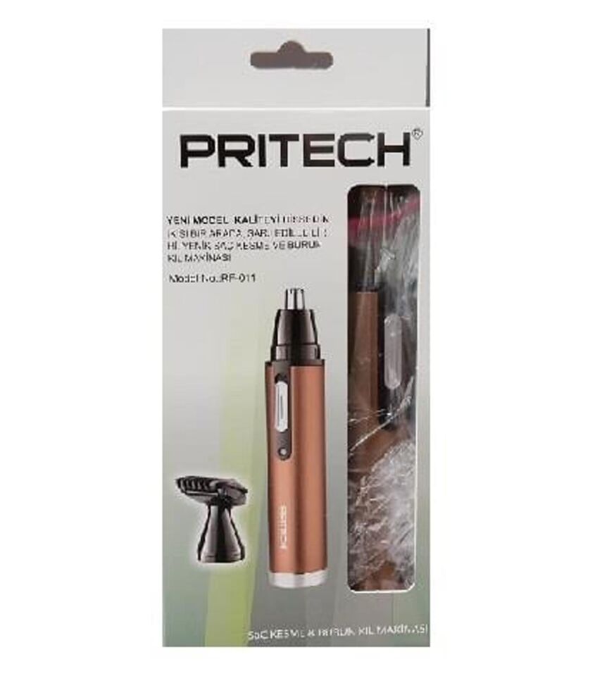 Pritech Rf-011 Şarjlı Kulak Burun Kıl Makinası 2in 1