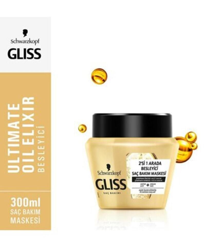 Gliss Saç Bakım Maskesi Ultimate Oil Elixir 300 Ml
