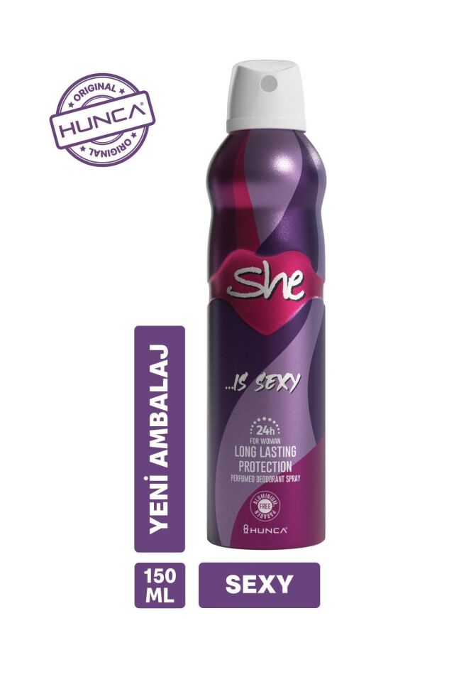 She Sexy 50ML Edt ml + Deodorant Bayan Parfüm Set Yeni