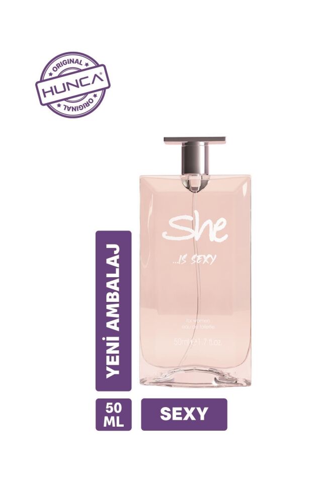 She Sexy 50ML Edt ml + Deodorant Bayan Parfüm Set Yeni