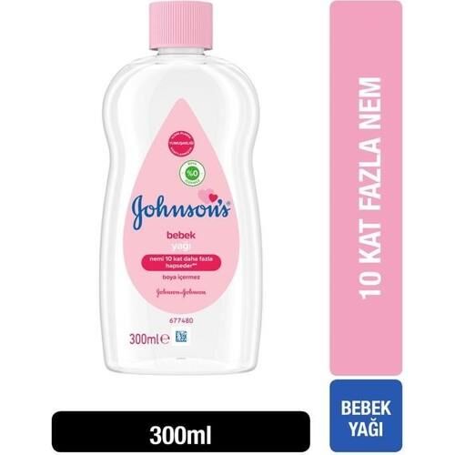 Johnsons Baby Bebek Yağı 300 Ml