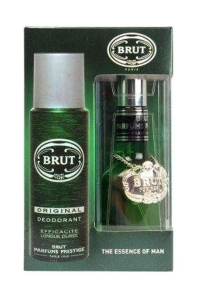 Brut Madalyon Plexi EDT 100 ml + 200 Ml Deodorant