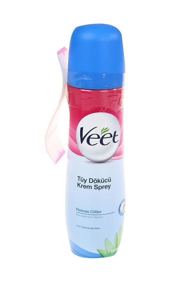 Veet Hassas Ciltler için Tüy Dökücü Sprey Krem 150 ml