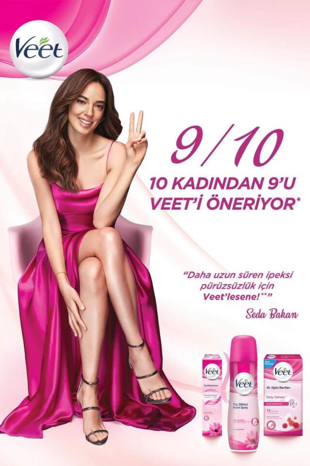 Veet Hassas Ciltler için Tüy Dökücü Krem 400 ml