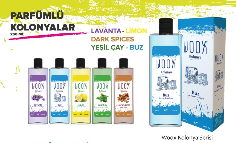 Woox Parfüm Kolonya 250ml Lavanta Ferahlığı