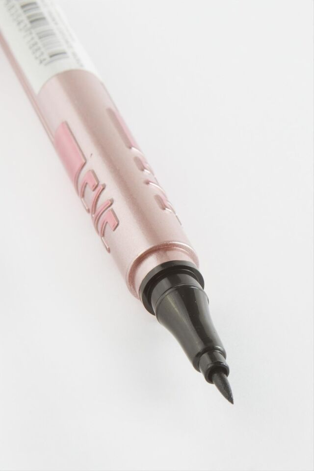 Ronassi Siyah İnce Uçlu Kalem Eyeliner Keçe Dipliner