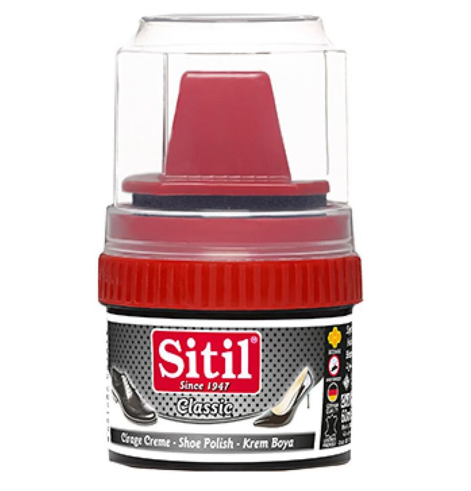 Sitil Siyah Ayakkabı Boyası Krem 60 ml Original
