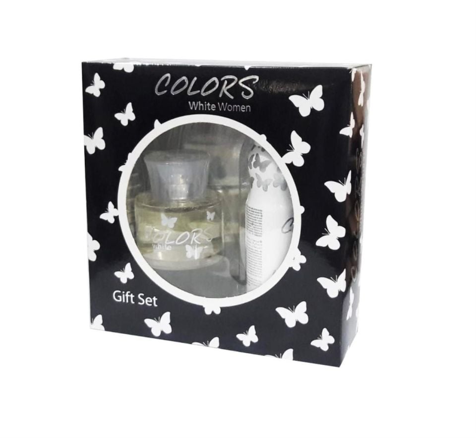 Rebul Colors White 75 ml Kadın Parfüm + 150 Deodorant