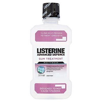 Listerine Gum Treatment Mouthwash Crisp Mint 250ml Gargara