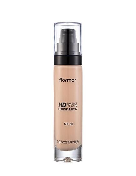 Flormar Fondöten Invisible Cover HD Foundation 20 Porcelain