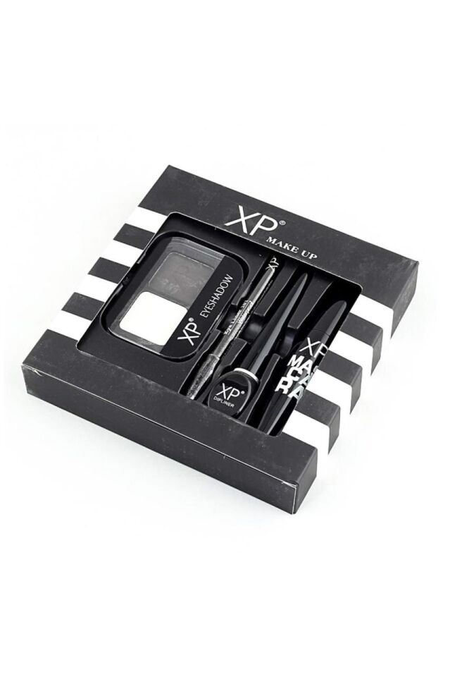 XP 4 lü Set Mascara+ Dipliner Black+2 Far+ Göz Kalemi