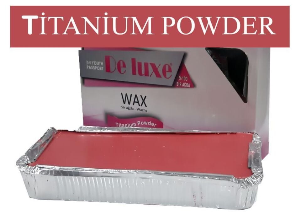 Youth Passport Deluxe Tabak Wax Titanium Pudralı Sir Ağda 400 ml