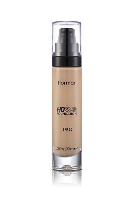 Flormar Fondöten Invisible Cover HD Foundation 40 Light Ivory