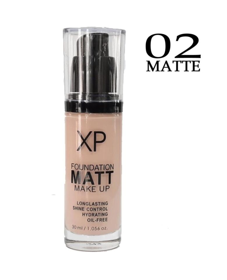 Xp Infinite Matte Fondoten 02 Cam Şişe