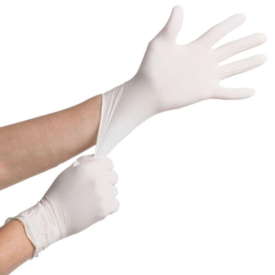 2 Adet Eldiven Latex Dolphin L Pudralı
