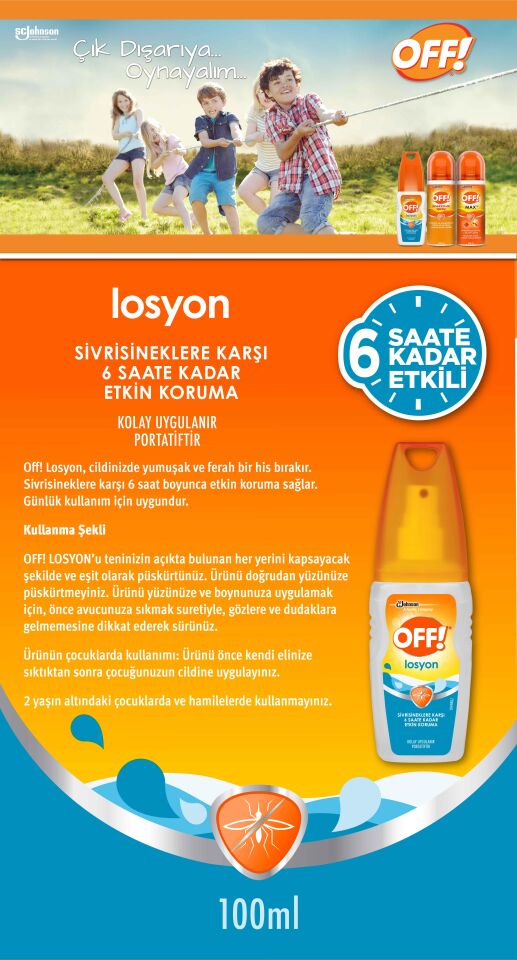 Off Sinek Kovar Losyon 100 Ml Aqua Pump Sprey