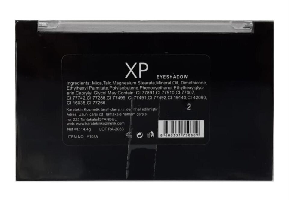 Xp  8 li Far Paleti Goldens 2 Mor Tonlar