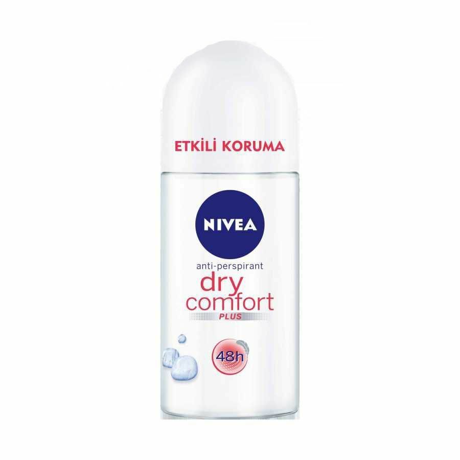 Nivea Roll On Dry Comfort Plus 50 Ml Kadın